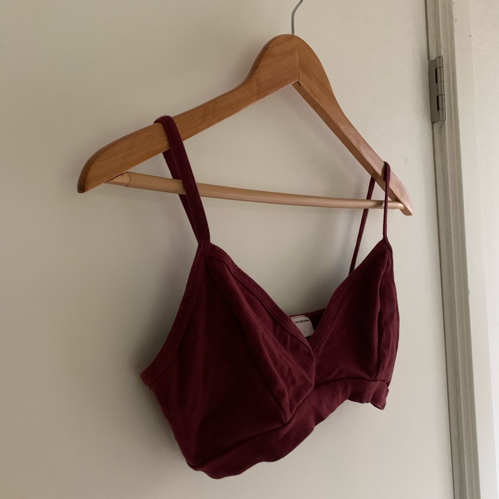 Groceries Apparel organic cotton V Bra
